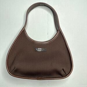 1998 VTG Coach Ergo Mini Satchel 6202 Brown Hobo Made in Turkey Y2k Coquette